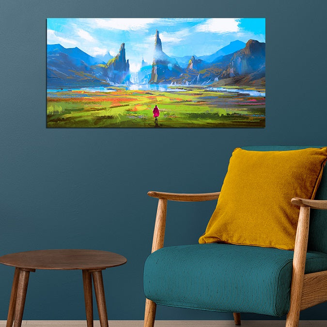 Environment digital art Canvas Wall Painting