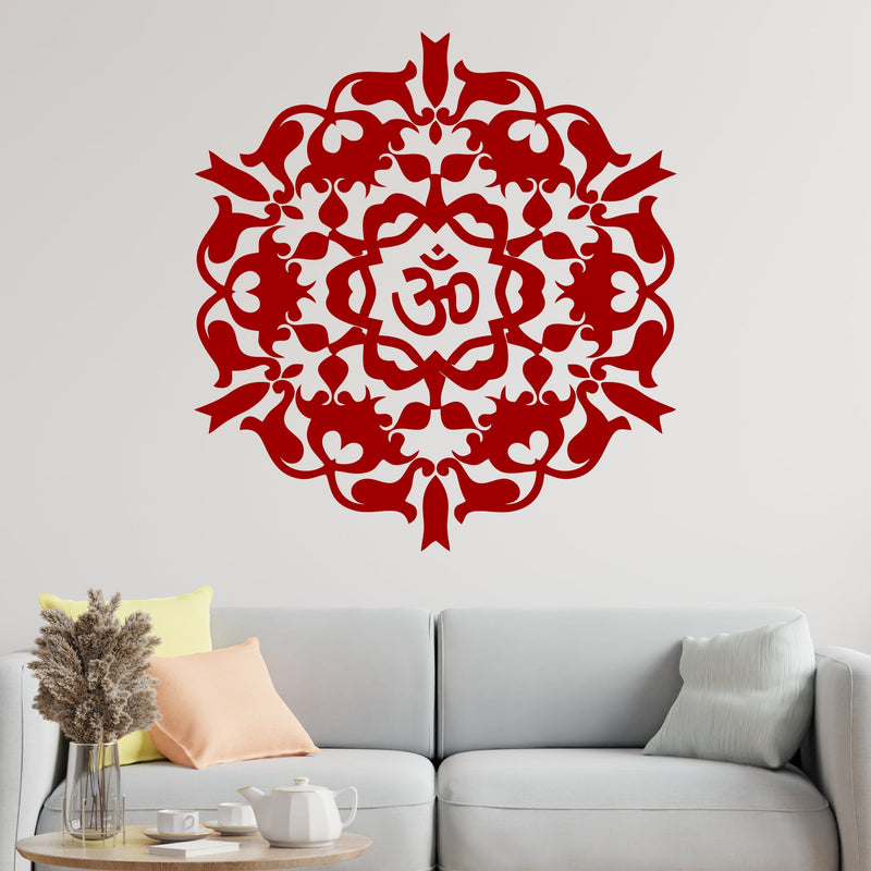 OM Motif High Quality Wall Sticker