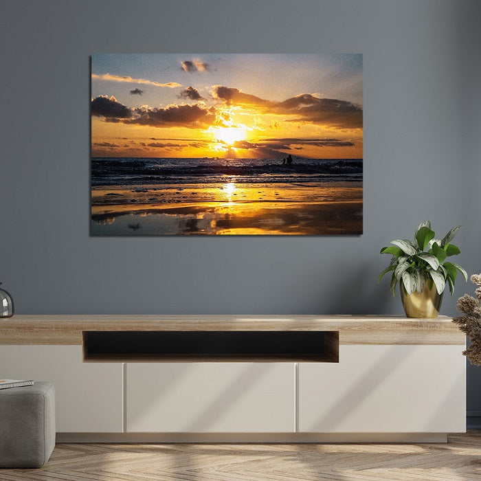 Beautiful Sunset Canvas Wall Painting