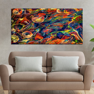 Multi Abstract Wall Painting