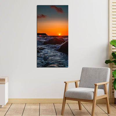 Ocean View Print On Canvas Wall Painting