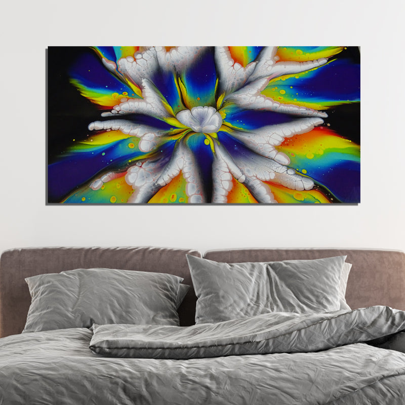 Colourful Abstract Canvas Wall Painting