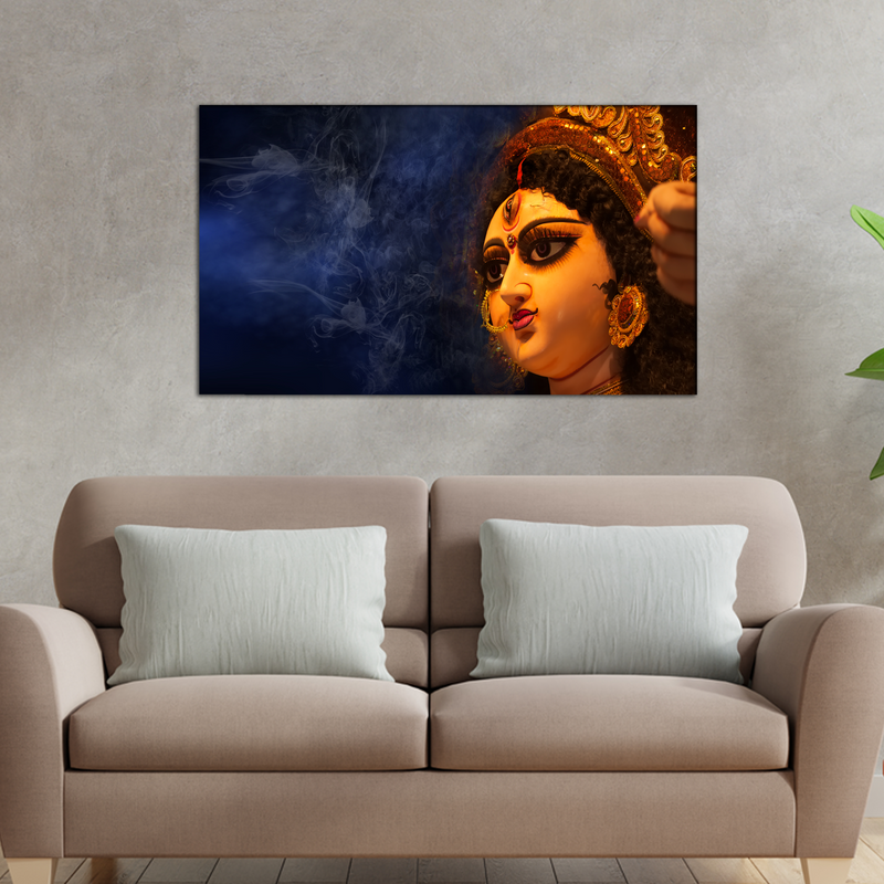 Maa Durga Canvas Wall Painting