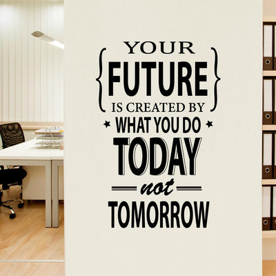 Motivational Quote Wall Sticker Premium Quality Self Adhesive Vinyl