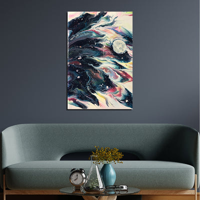 Abstract Print On Canvas Wall Painting