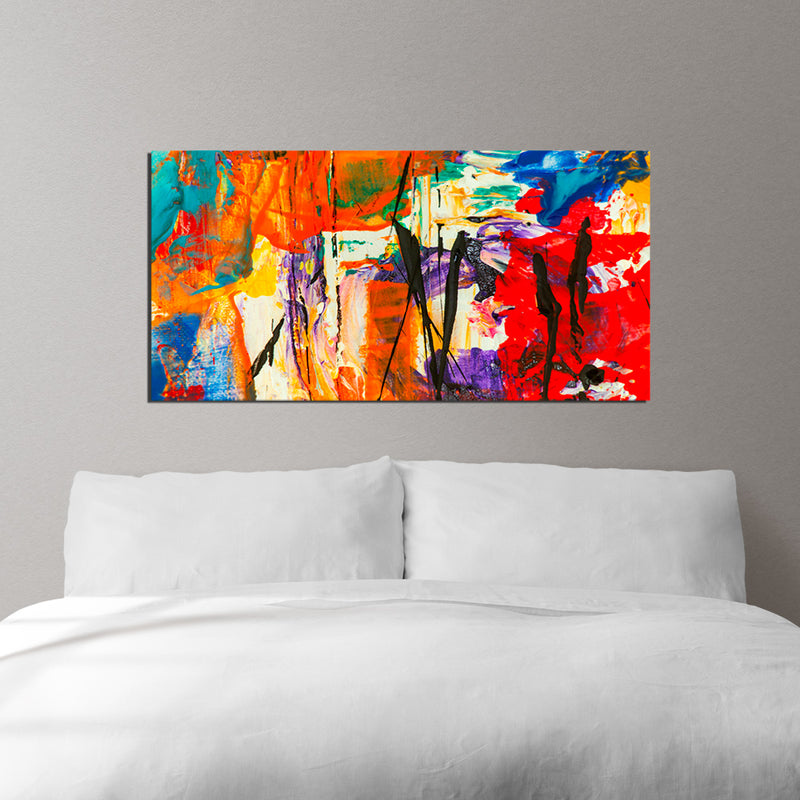 Beautiful Colourful Abstract Canvas Wall Painting