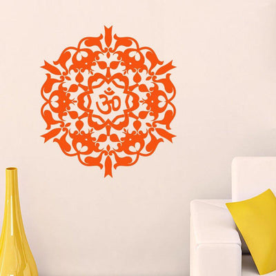 Om Motif Wall Sticker Large