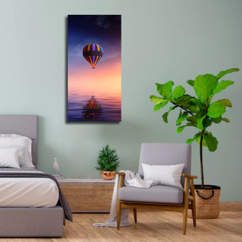 Hot Air Balloon Canvas Wall Painting