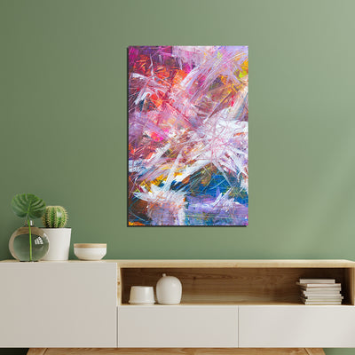 Abstract Print On Canvas Wall Painting