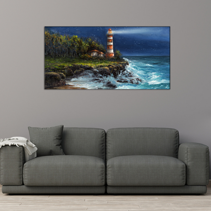 Lighthouse Canvas Wall Painting