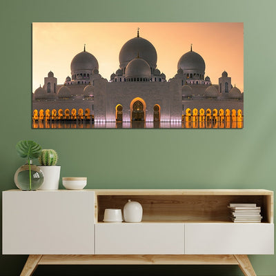 Grand Mosque Canvas Wall Painting