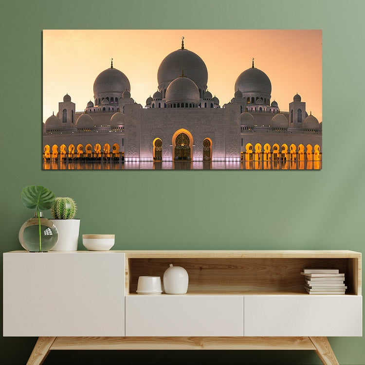 Grand Mosque Canvas Wall Painting