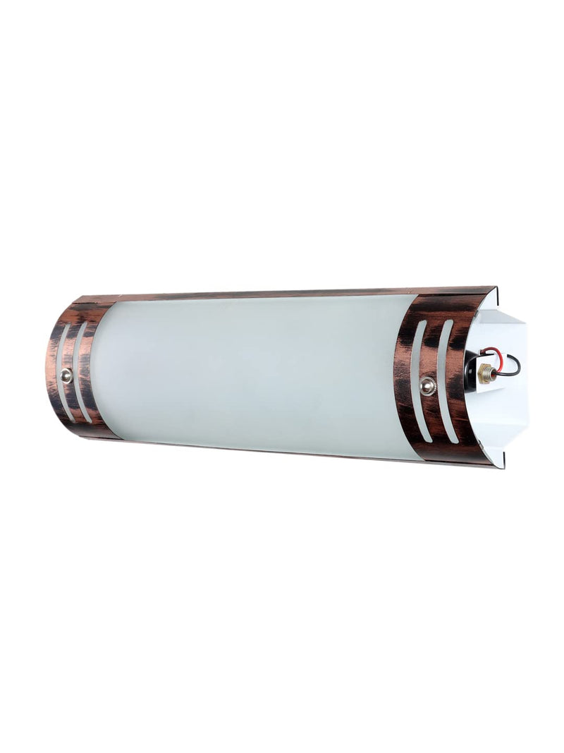 Copper Finish Frosted Glass Bath Light for Wash Basin & Mirror ,BL104
