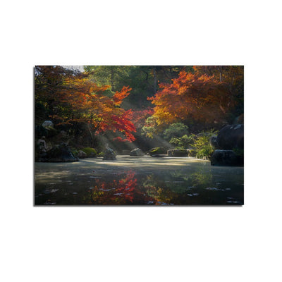 Autumn Tree Print On Canvas Wall Painting