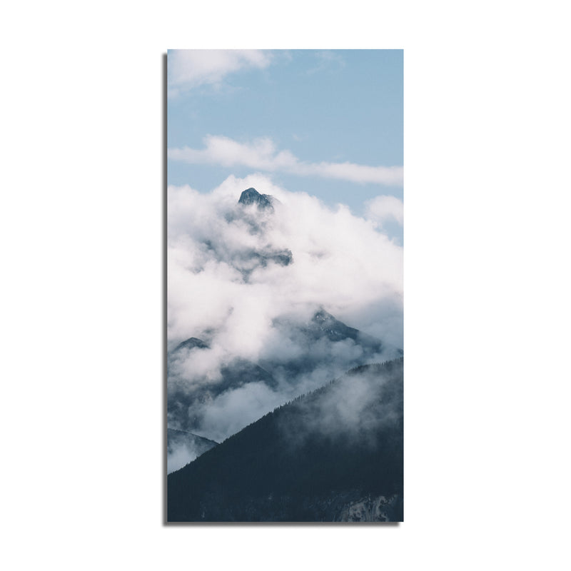 Beautiful Hill Station Print On Canvas Wall Painting