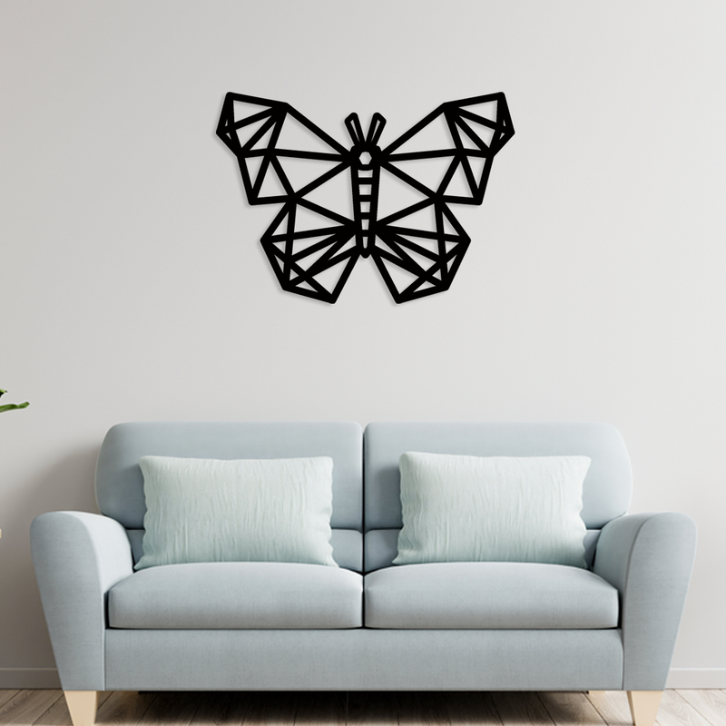 Geometric animals tattoo design Wooden Wall Hanging, Wooden Wall Decoration