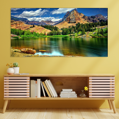 Mountain Scenery Canvas Wall Painting
