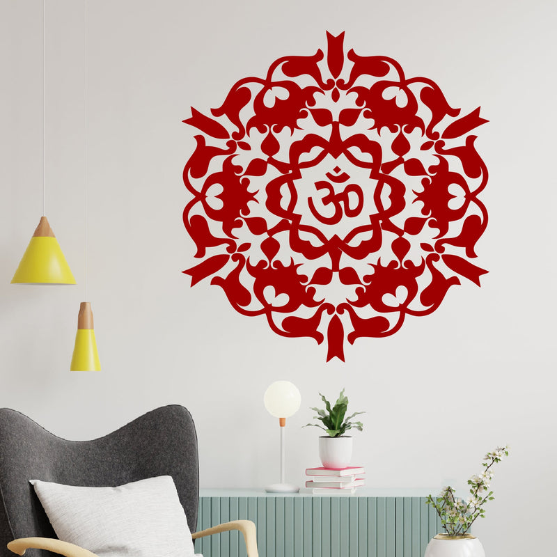 OM Motif High Quality Wall Sticker