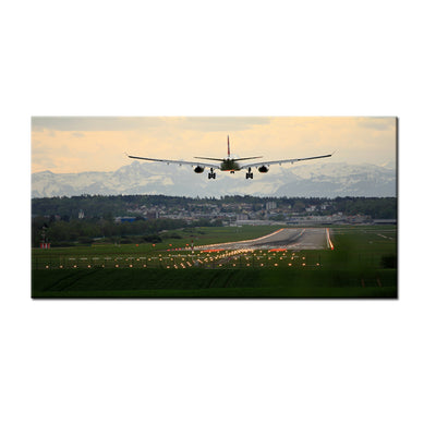 Airplane Canvas Wall Painting