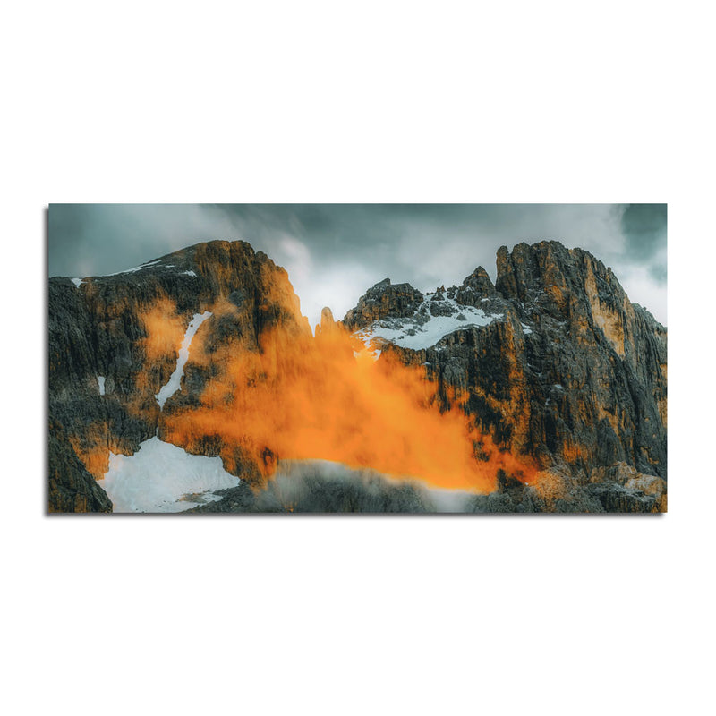 Hill Station Scenery  Canvas Wall Painting