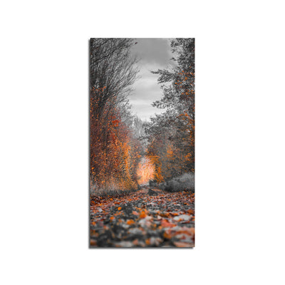Blur Forest Print On Canvas Wall Painting