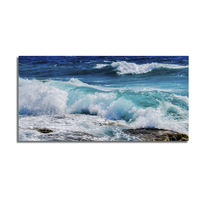 Beautiful White Waves Canvas Wall Painting