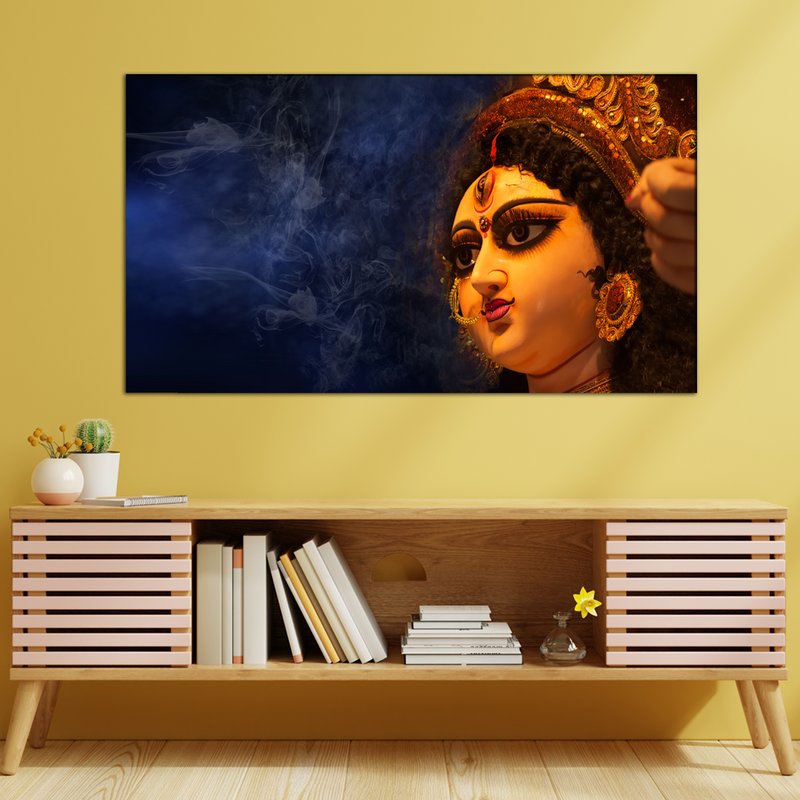 Maa Durga Canvas Wall Painting