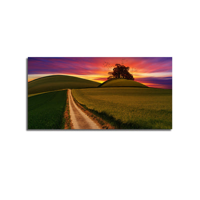 Colorful Sunset View Canvas Wall Painting