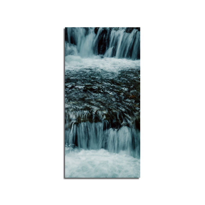 Amazing Water Fall Print On Canvas Wall Painting