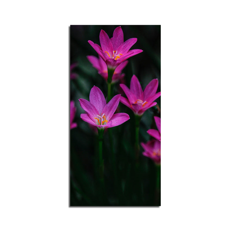 Beautiful Purple Flower Canvas Wall Painting