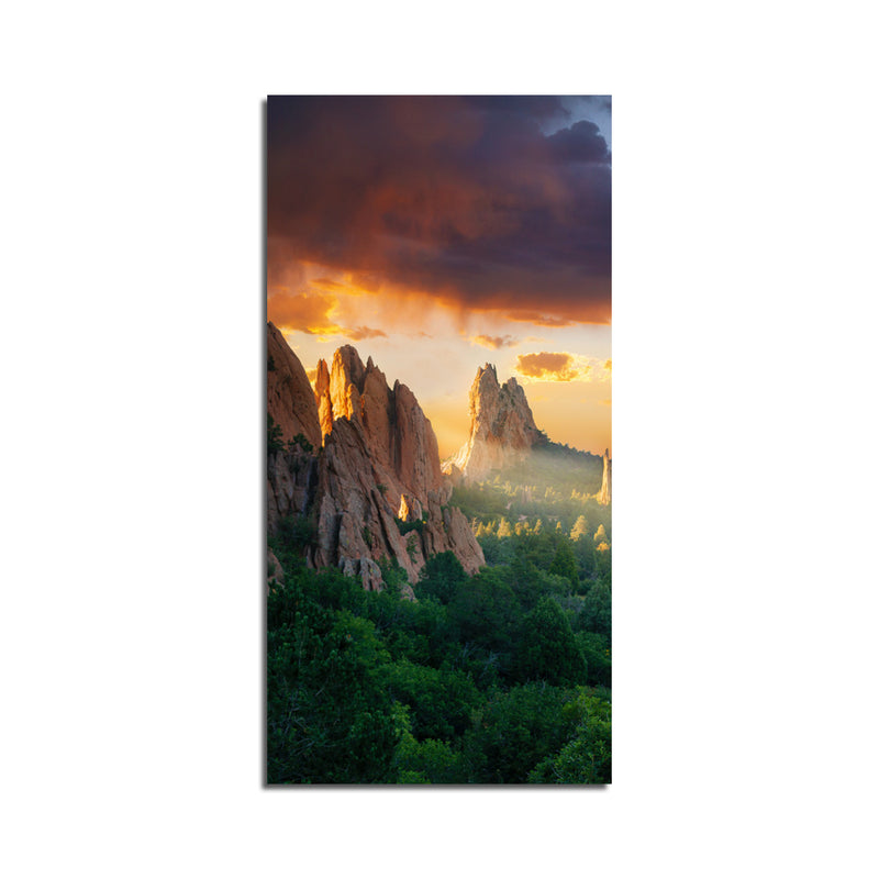 Mountain Forest  Canvas Wall Painting