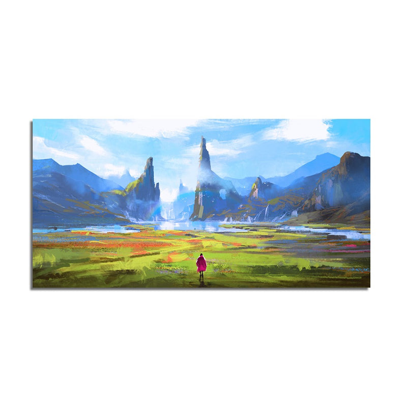 Environment digital art Canvas Wall Painting