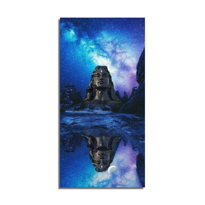 Lord Shiva Print On Canvas Wall Painting