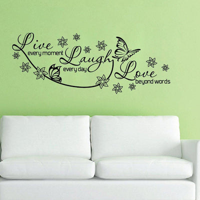 Motivational Quote Wall Sticker And Wall Decal For Living Room