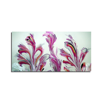 Abstract Floral Canvas  Wall Painting