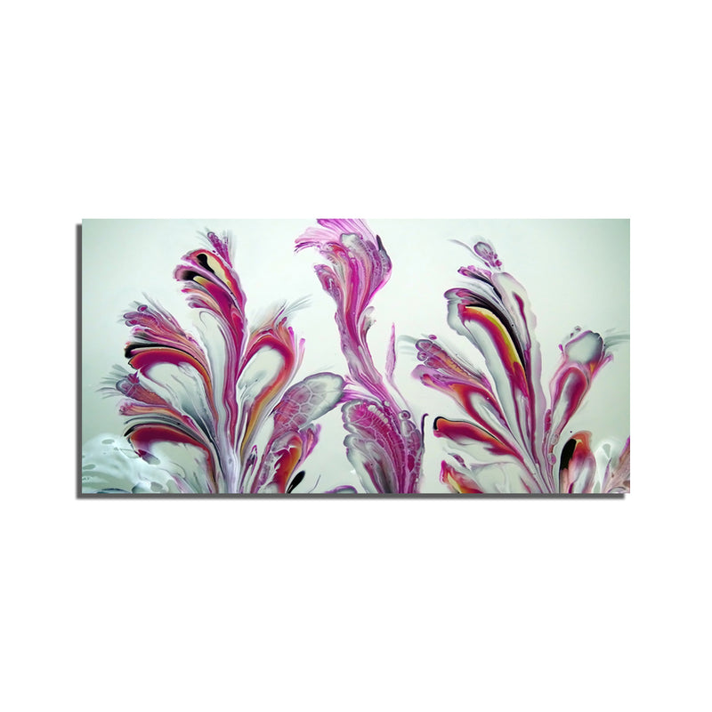 Abstract Floral Canvas  Wall Painting