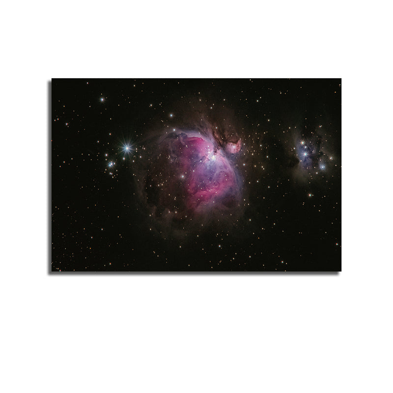 Galaxy Print On Canvas Wall Painting