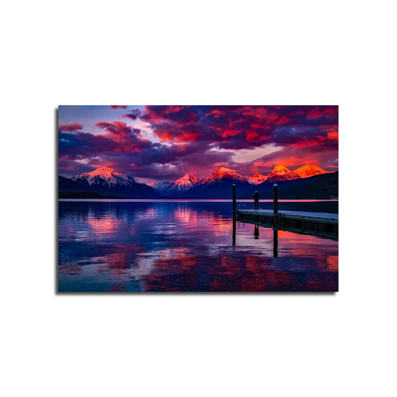 Beautiful View Print On Canvas Wall Painting