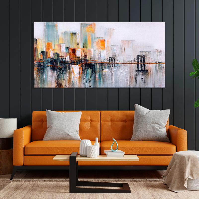 Abstract Canvas Wall Painting