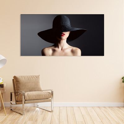 Bold Lady Canvas Wall Painting
