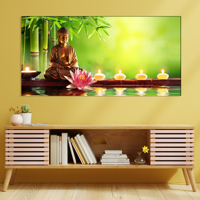 Buddha Spiritual Canvas Wall Painting