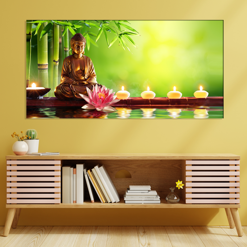 Buddha Spiritual Canvas Wall Painting