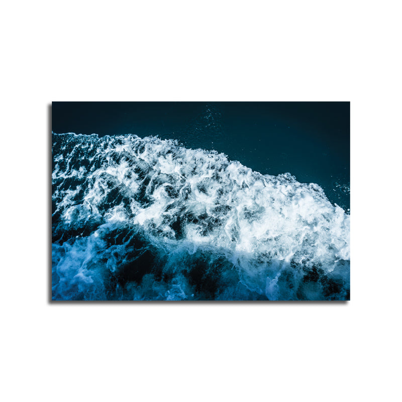 Beautiful Waves Print On Canvas Wall Painting