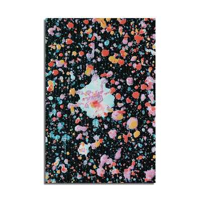 Black Abstract  Canvas Wall Painting