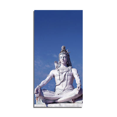 Lord Mahadev Print On Canvas Wall Painting