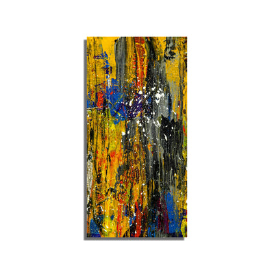 Multi Abstract On Canvas Wall Painting