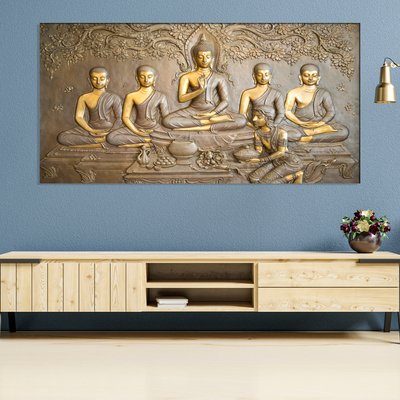 Buddha Canvas Wall Painting