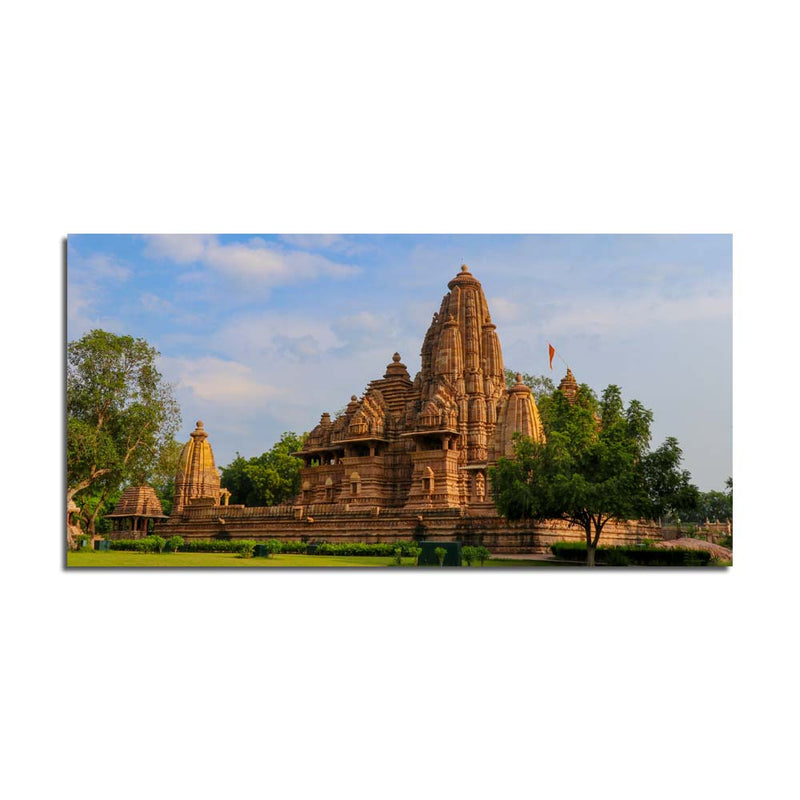 Lakshmana Temple, Khajuraho Print On Canvas Wall Painting