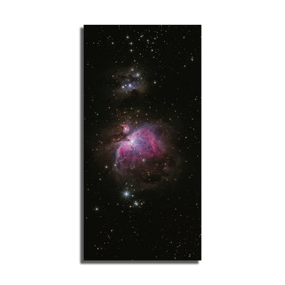 Galaxy View At Night Canvas Wall Painting