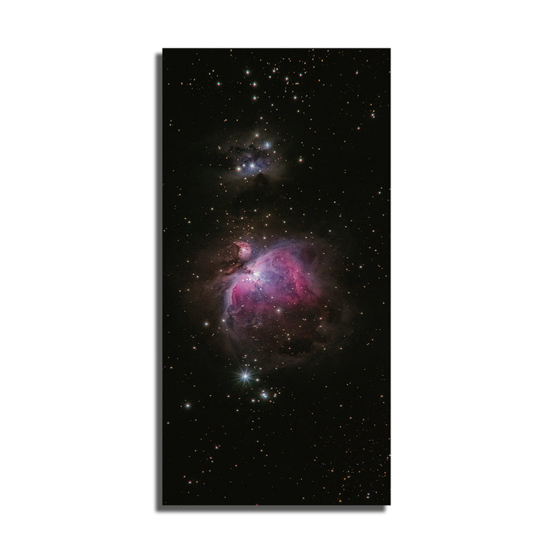 Galaxy View At Night Canvas Wall Painting